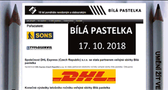 Desktop Screenshot of bilapastelka.cz