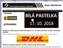 Tablet Screenshot of bilapastelka.cz